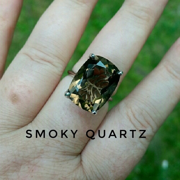 Jewelry - 20 Carat Smoky Quartz Solitaire